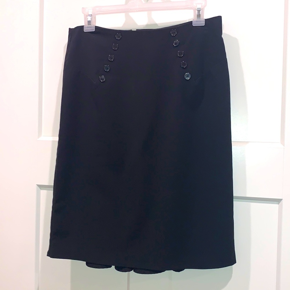Byer California Black Fishtail Skirt Sz9